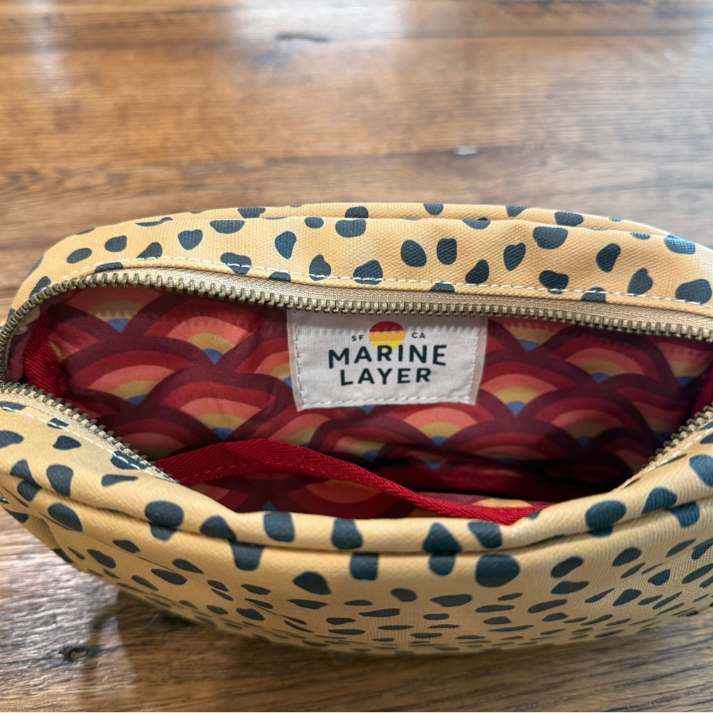 Marine Layer Crossbody Belt Bag with three interchangeable straps